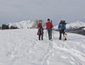 Salita da Rovetta a Cima Paré con neve il 6 dicembre 2009 (Gruppo di 9 escursionisti del Pieroweb) - FOTOGALLERY